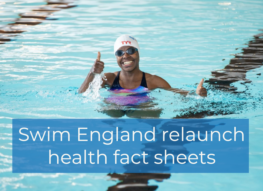 Swim England relaunch health fact sheets for swimmers British Society