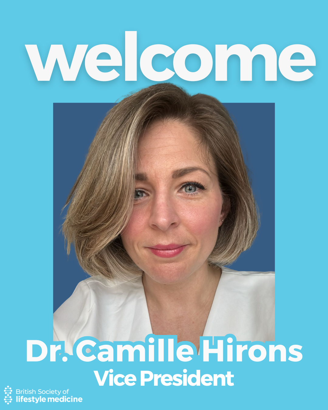 Dr Camille Hirons, VP